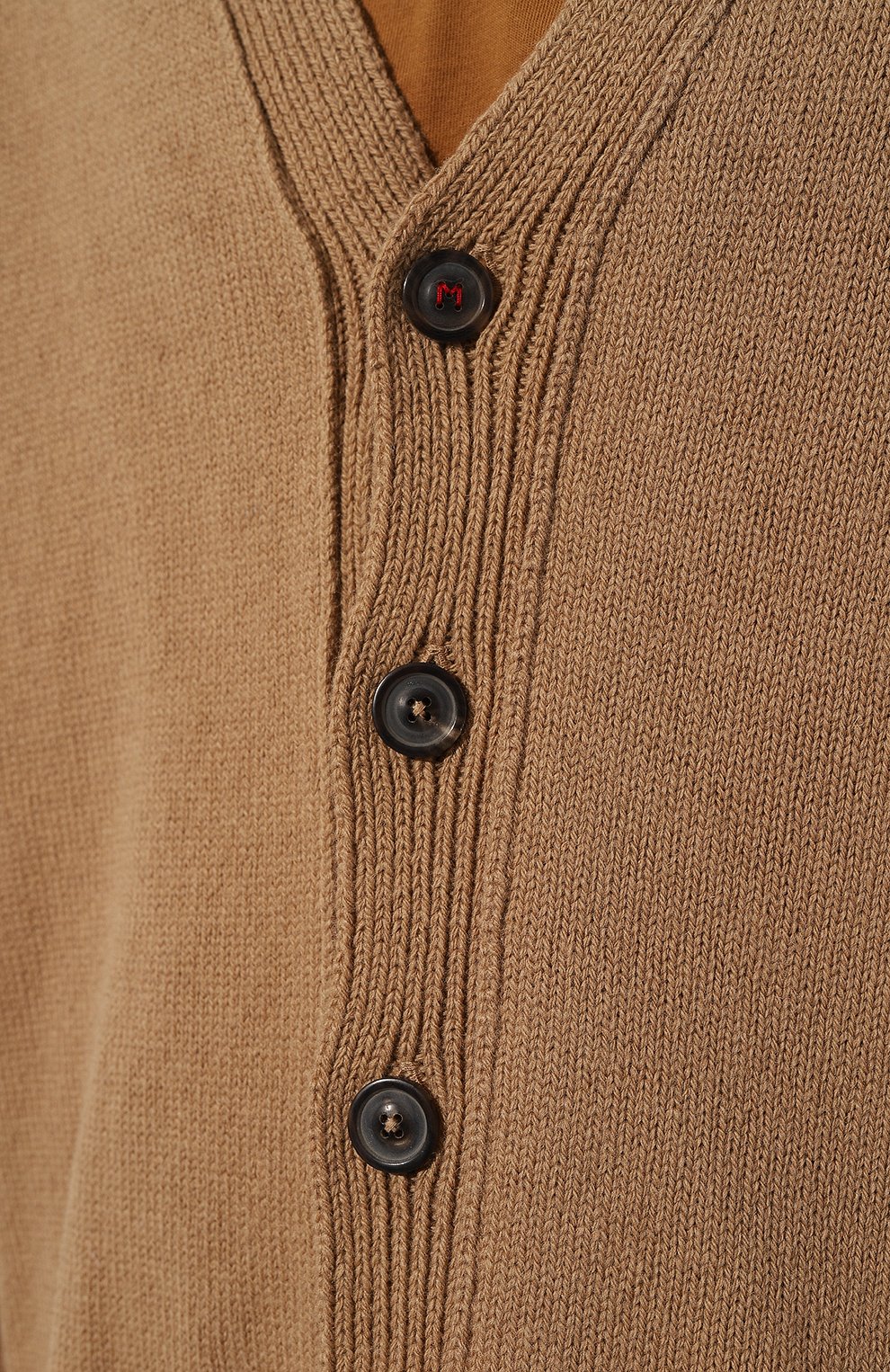 Кардиган из шерсти и льна MAISON MARGIELA, арт. SI1GP0003/S18064, фото 5