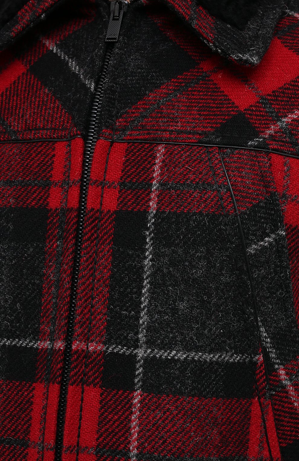 Шерстяной бомбер SAINT LAURENT, арт. 615978/Y9B02, фото 5