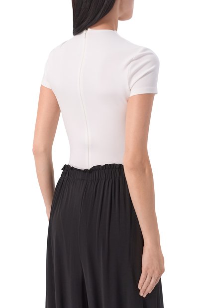 Боди DAVID KOMA белого цвета по цене 145500 руб., арт. SS26DK65BS, фото 4 Боди DAVID KOMA, арт. SS26DK65BS, фото 4