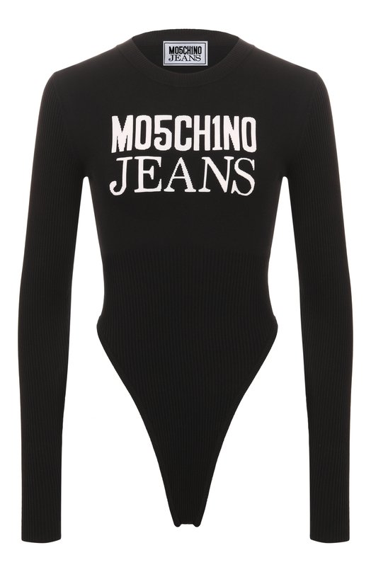 

Боди из вискозы M05CH1NO Jeans, Чёрный