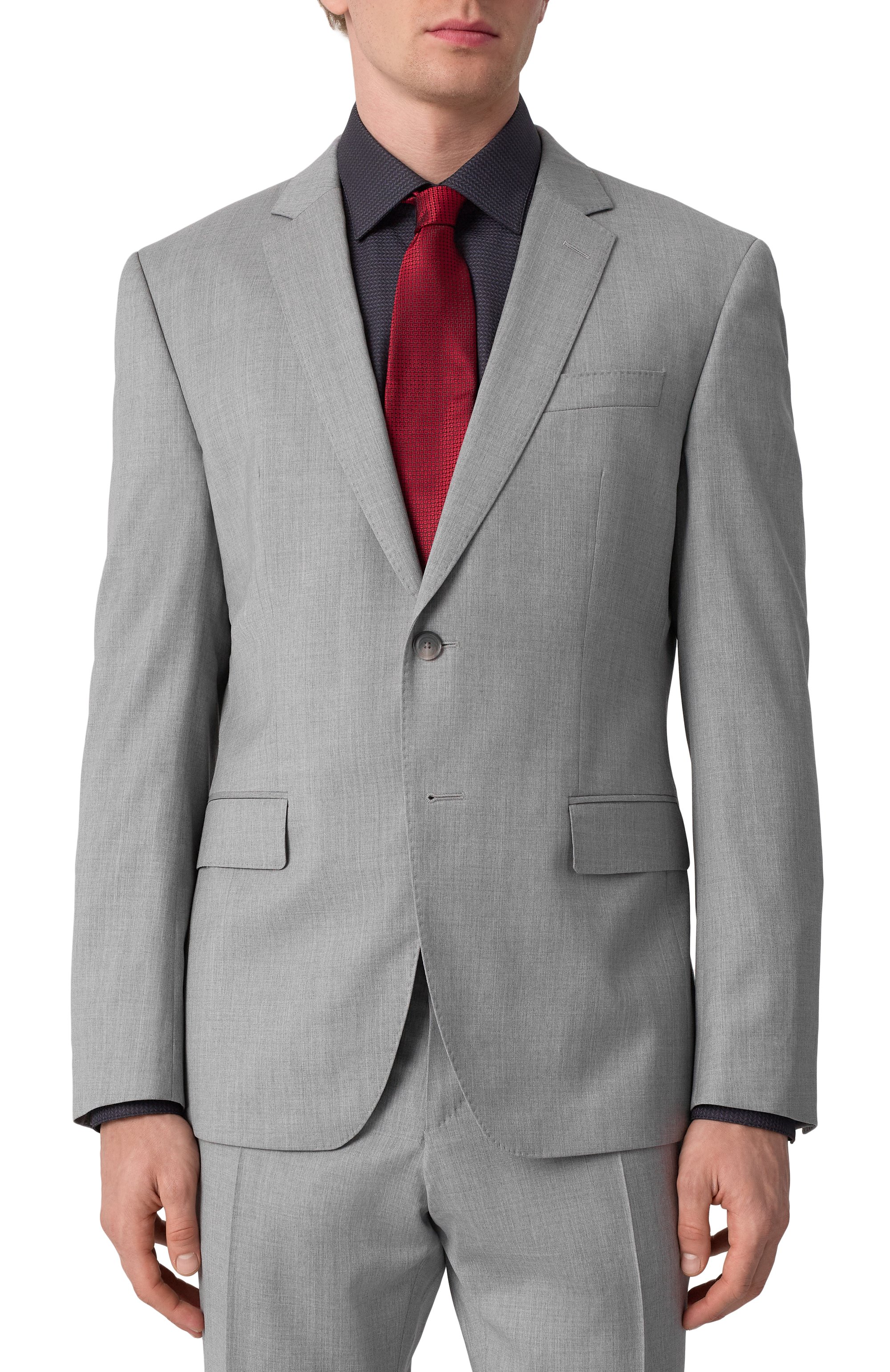 Шерстяной костюм BOSS, арт. 50479561, фото 3