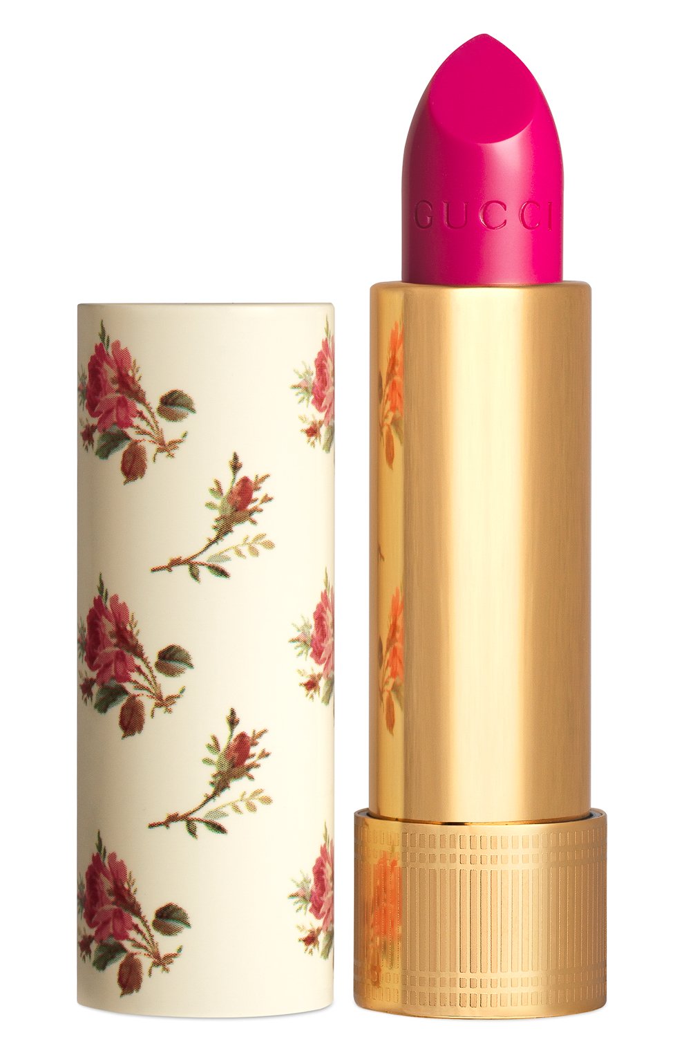 Увлажняющая помада с сиянием, 402 vantine fuchsia GUCCI цвета по цене 3600 руб., арт. 3614227749719, фото 1 Увлажняющая помада с сиянием, 402 vantine fuchsia GUCCI, арт. 3614227749719, фото 1