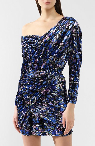 Бархатное платье BALENCIAGA, арт. 556555/TDL73, фото 3