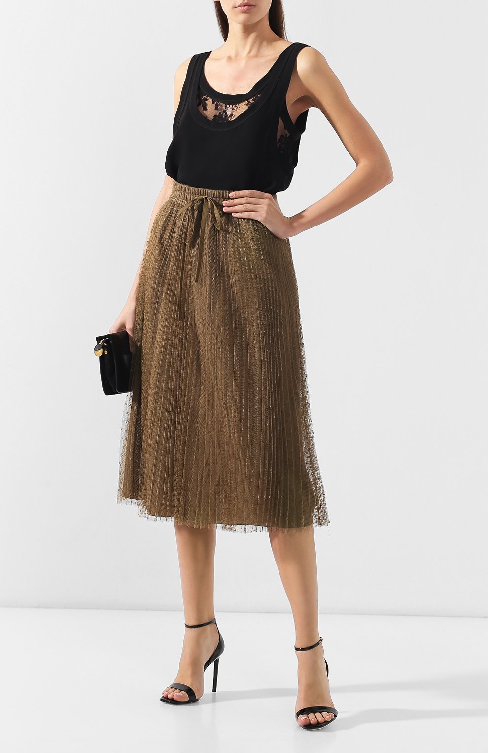 Юбка с поясом на кулиске REDVALENTINO, арт. RR0RAA70/428, фото 2