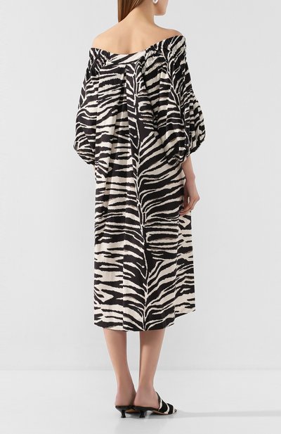 Хлопковое платье DRIES VAN NOTEN, арт. 201-11017-9005, фото 4