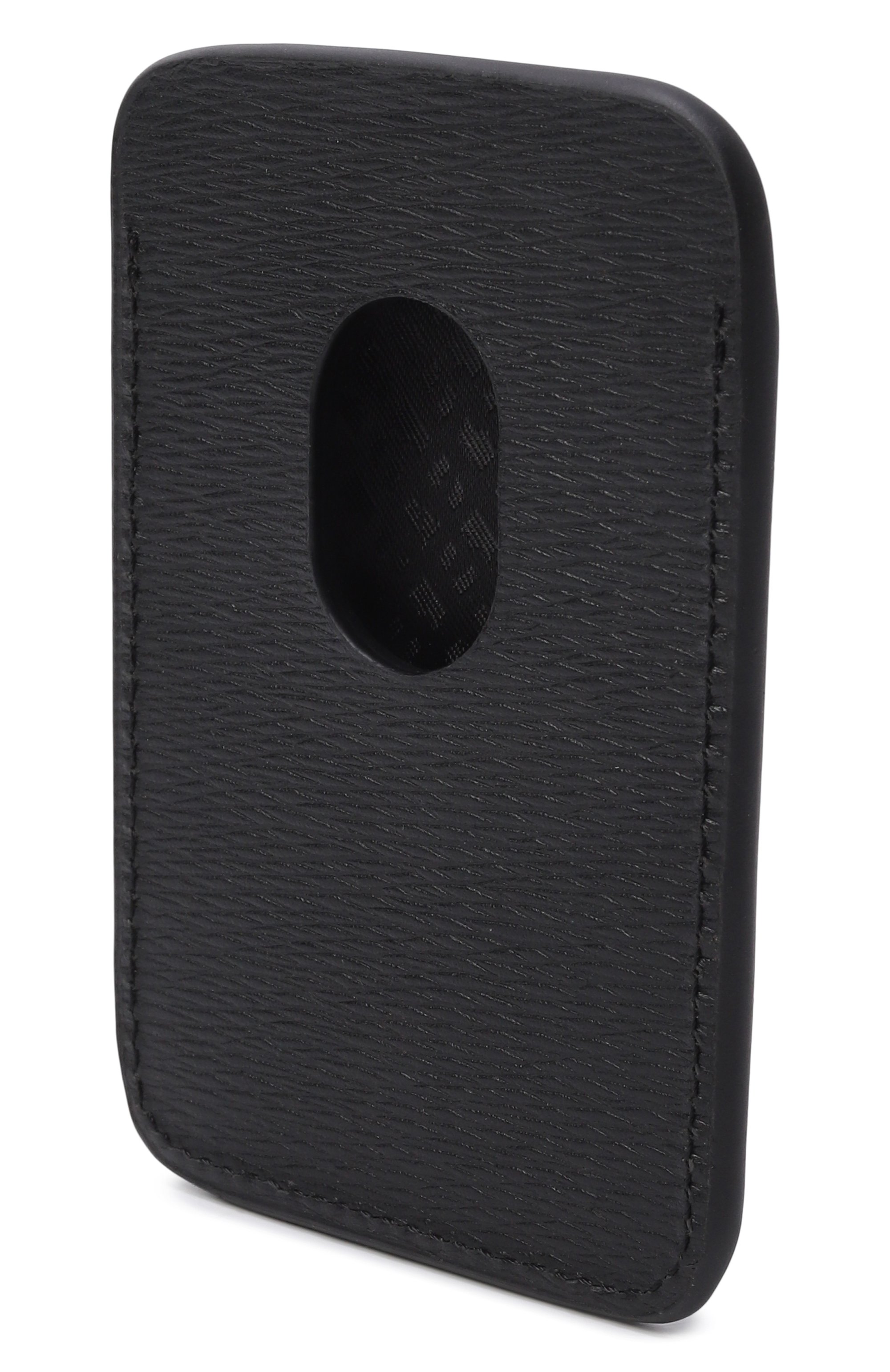 Кожаный футляр для кредитных карт BOSS черного цвета по цене 12950 руб., арт. HBPU00092M, фото 2 Кожаный футляр для кредитных карт BOSS, арт. HBPU00092M, фото 2