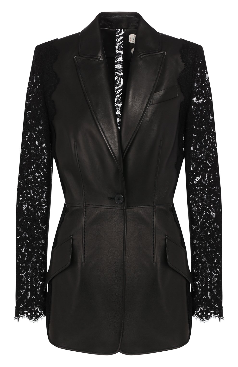 Кожаный жакет ALEXANDER MCQUEEN, арт. 610853/Q5ACZ, фото 1