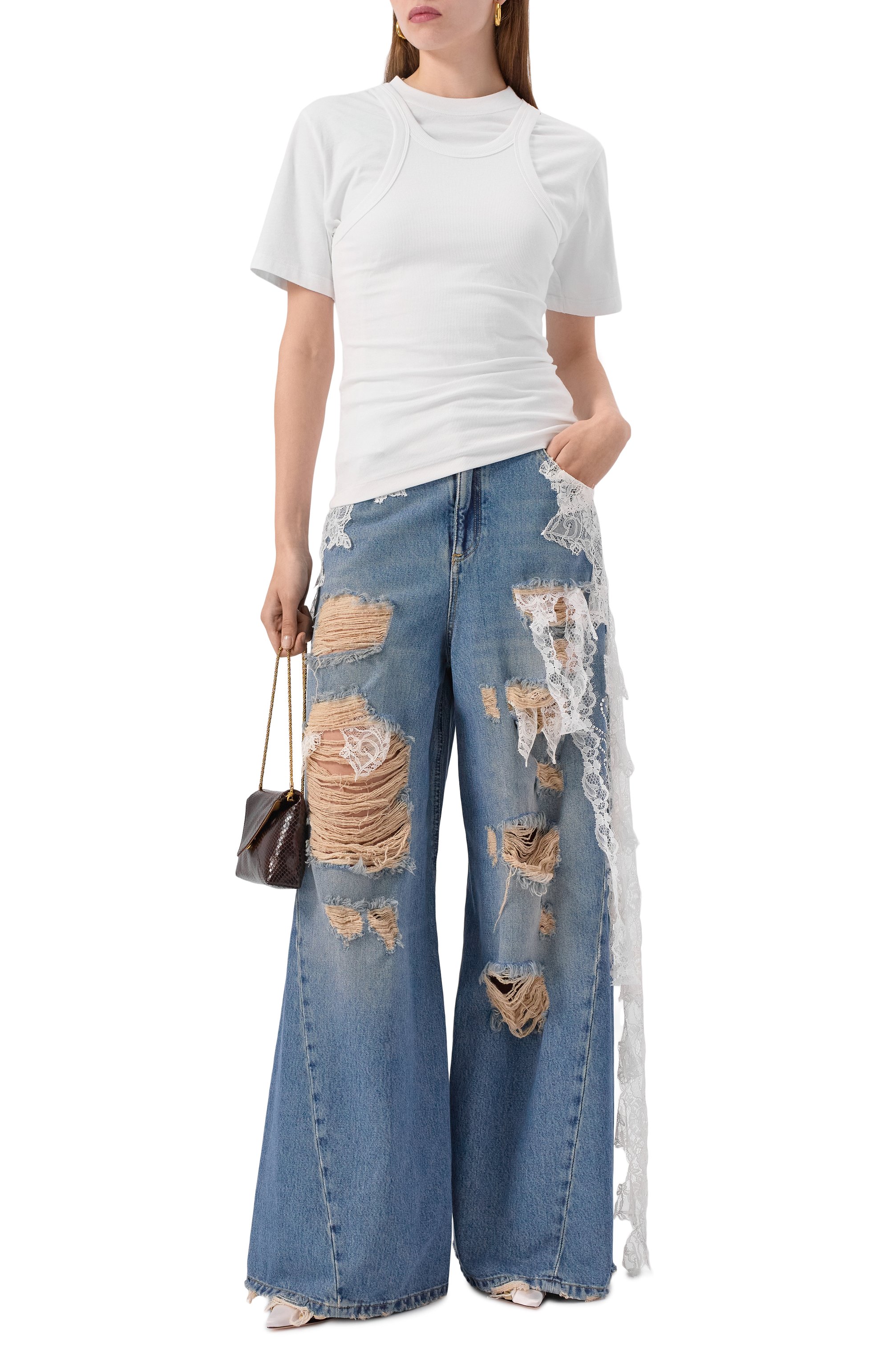 Джинсы BLUMARINE, арт. 2J220A, фото 2