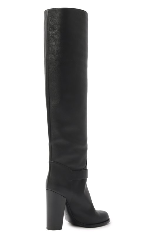 Кожаные сапоги Moss 105 Dolce & Gabbana CU1222/A0831 Чёрный  CU1222/A0831 Фото 5