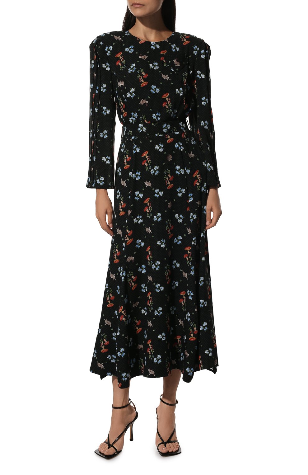 Шелковое платье ULYANA SERGEENKO, арт. ABM017FW21P (1994т21), фото 3