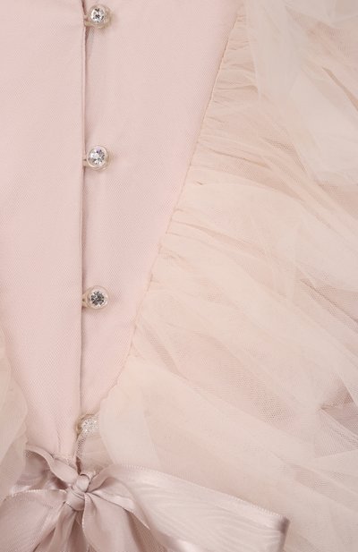 Платье DESIGNERS CAT светло-розового цвета по цене 55350 руб., арт. 100000K01001900_002, фото 3 Платье DESIGNERS CAT, арт. 100000K01001900_002, фото 3