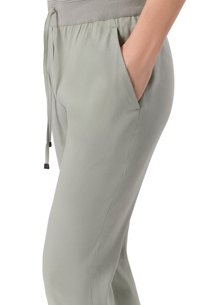 Брюки изо льна и вискозы LORENA ANTONIAZZI, арт. P2640PA80Q/3347, фото 5