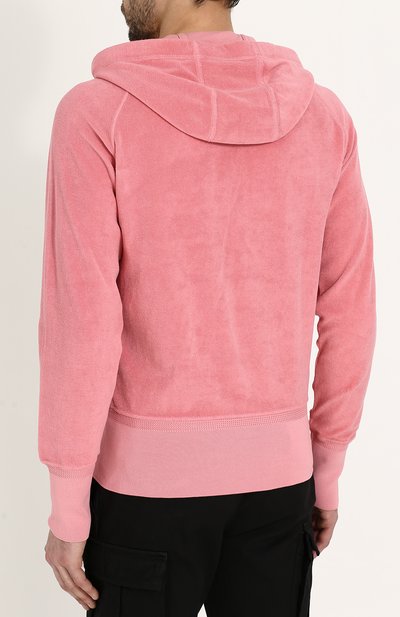 Хлопковая толстовка на молнии с капюшоном TOM FORD, арт. BP228/TFJ917, фото 4