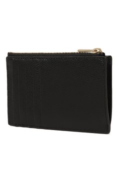 Женский кожаный футляр для кредитных карт FURLA черного цвета, арт. WP00310/ARE000 | Фото 2 (Материал: Натуральная кожа; Материал сплава: Проставлено; Нос: Не проставлено)