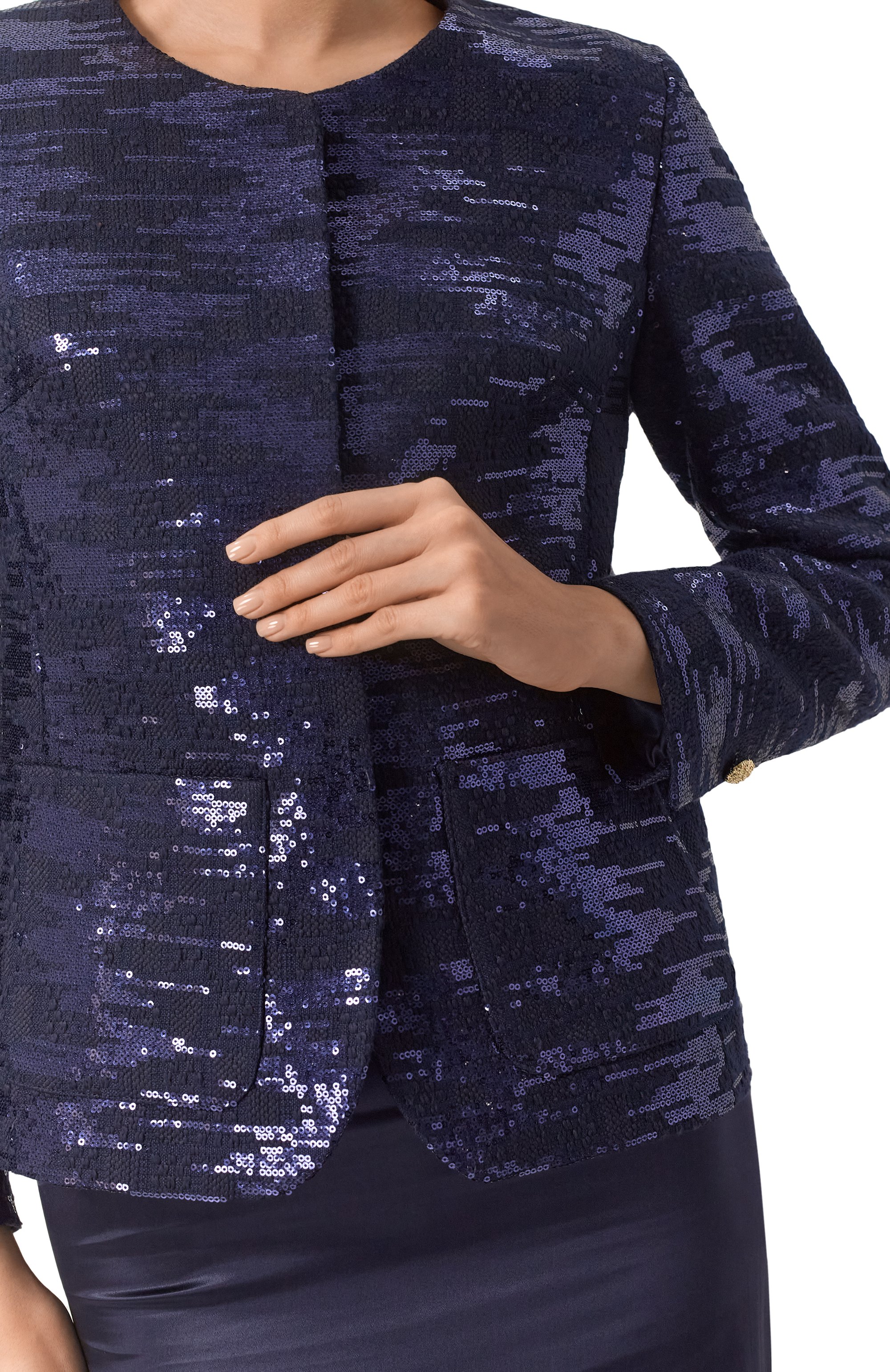 Жакет с отделкой пайетками SEVEN LAB, арт. SJU.38.423.453, фото 5