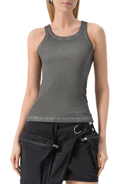 Хлопковая майка HELMUT LANG, арт. 010HW506, фото 3