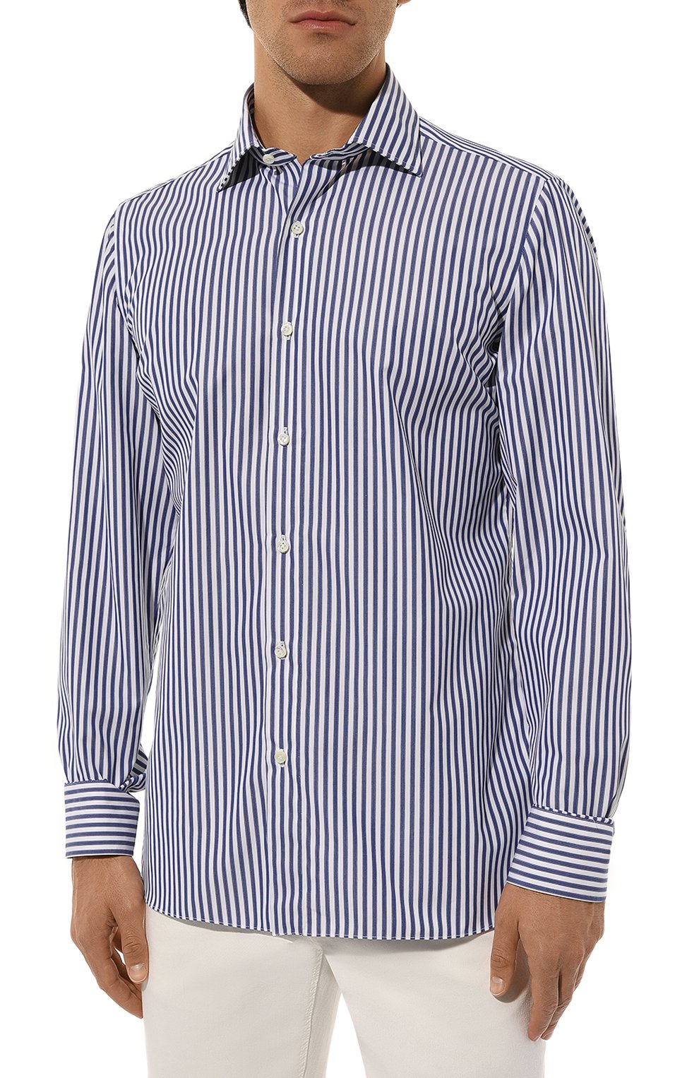 Хлопковая сорочка LUIGI BORRELLI, арт. SR3714, фото 3