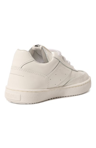 Кожаные кеды MM6 белого цвета по цене 22850 руб., арт. 73414/20-27, фото 3 Кожаные кеды MM6, арт. 73414/20-27, фото 3