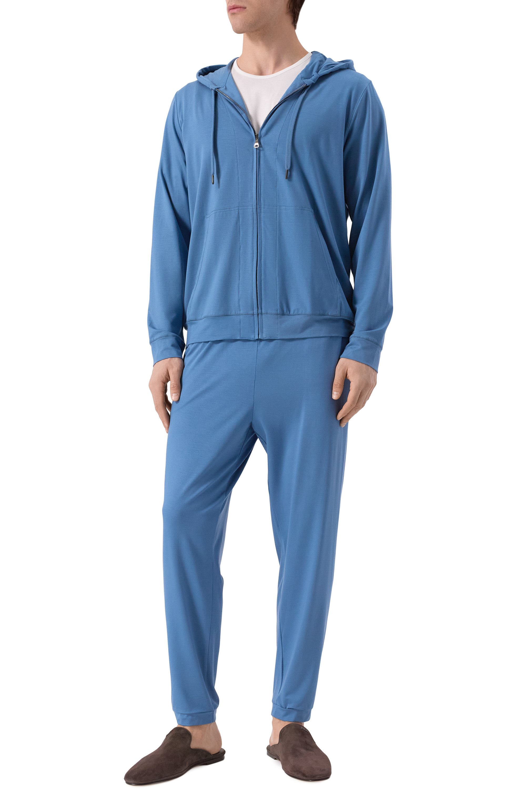 Хлопковая футболка ZIMMERLI белого цвета по цене 26100 руб., арт. 286-1441/XXL, фото 2 Хлопковая футболка ZIMMERLI, арт. 286-1441/XXL, фото 2