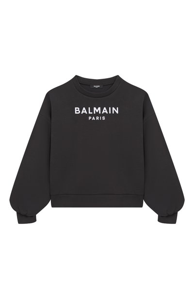 Хлопковый свитшот BALMAIN, арт. BZ4A50