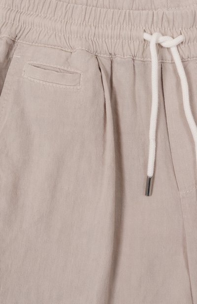 Льняные шорты BRUNELLO CUCINELLI, арт. B236PP902B, фото 3