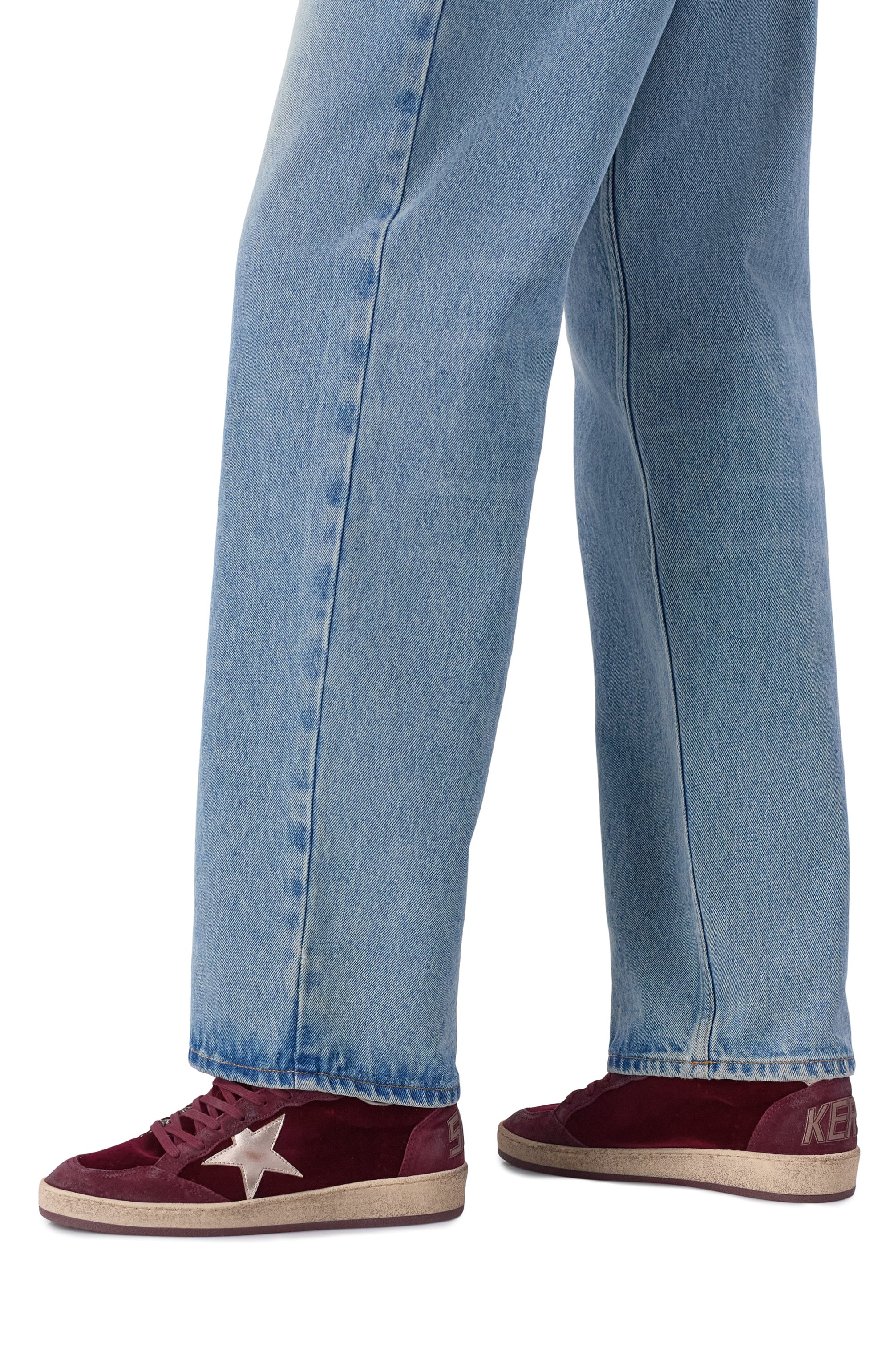 Комбинированные кеды ball star GOLDEN GOOSE DELUXE BRAND, арт. GWF00117.F007476, фото 2