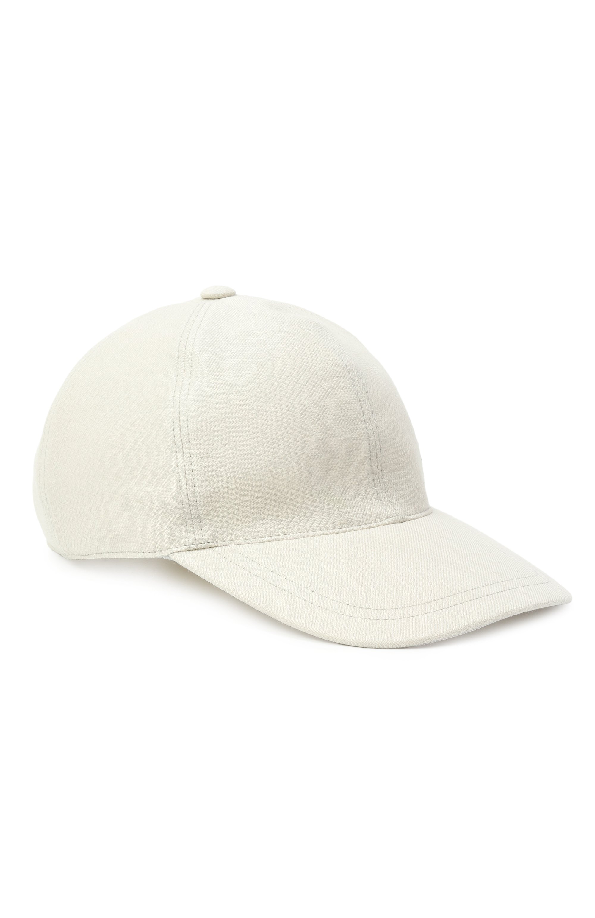 Льняная бейсболка CORNELIANI кремового цвета по цене 33350 руб., арт. 250510-2529212, фото 1 Льняная бейсболка CORNELIANI, арт. 250510-2529212, фото 1