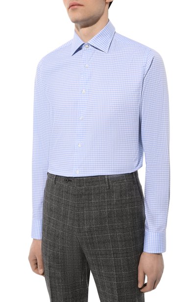 Хлопковая сорочка CANALI, арт. X18/GD03155, фото 4