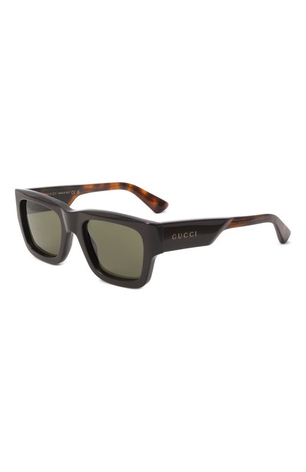 Женские солнцезащитные очки GUCCI коричневого цвета, арт. GG1668S 004 | Фото 1 (Нос: Не проставлено; Региональные ограничения белый список (Axapta Mercury): Не проставлено)