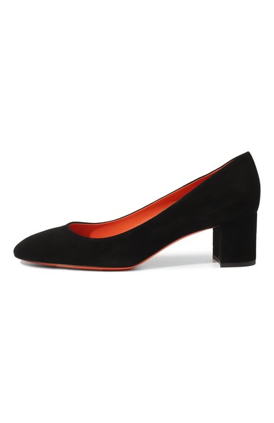 Замшевые туфли SANTONI черного цвета по цене 82800 руб., арт. WDNC59621HI2BMGDN01, фото 4 Замшевые туфли SANTONI, арт. WDNC59621HI2BMGDN01, фото 4
