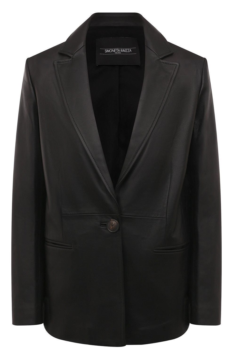 Кожаный жакет SIMONETTA RAVIZZA, арт. JA172L1, фото 1