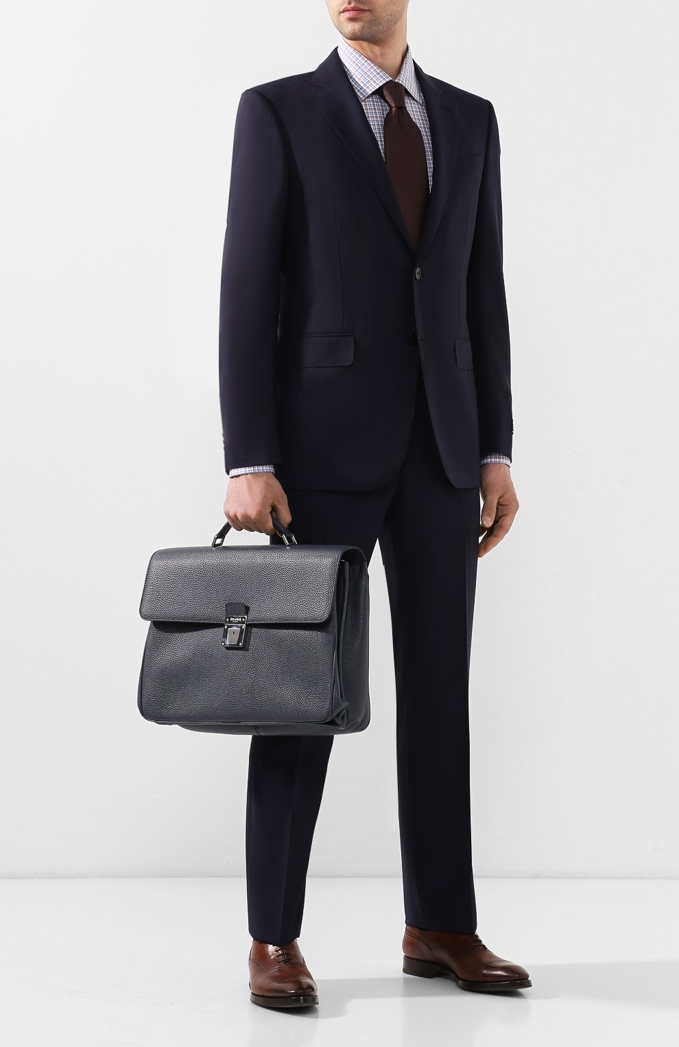 Кожаный портфель cachemire SERAPIAN, арт. SCACCMLL6223M41B, фото 2