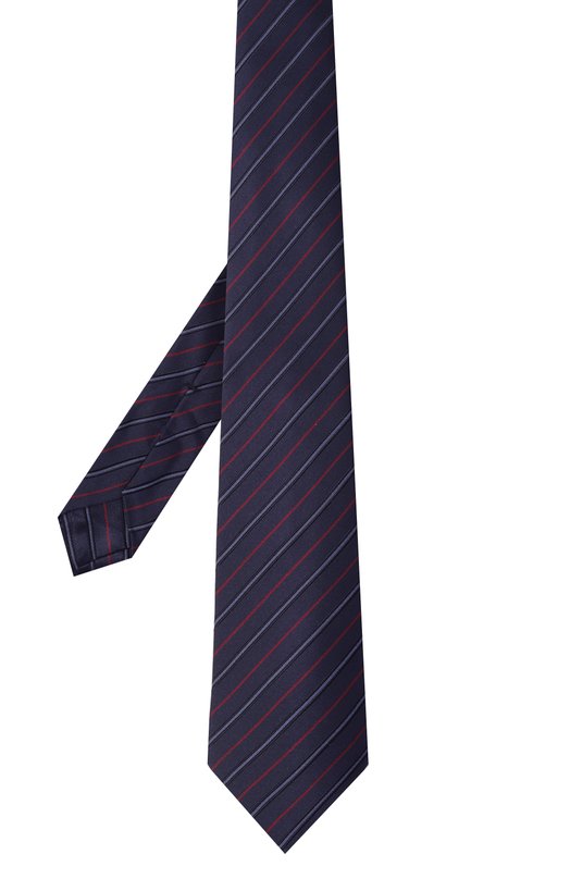 Шелковый галстук Kiton UCRVKPC06L4603 Синий  UCRVKPC06L4603 Фото 3