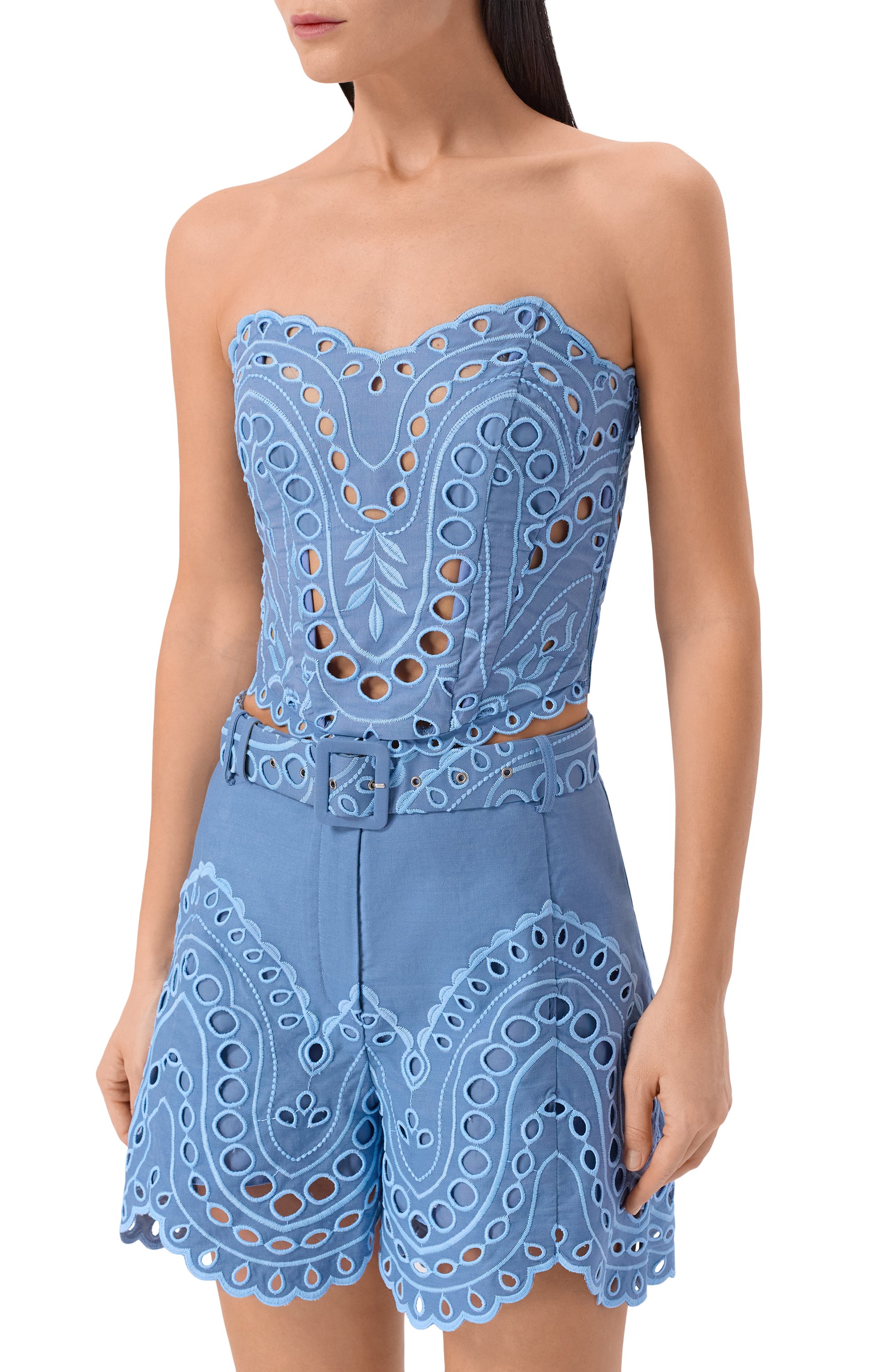 Хлопковый топ CHARO RUIZ IBIZA, арт. 263100, фото 3