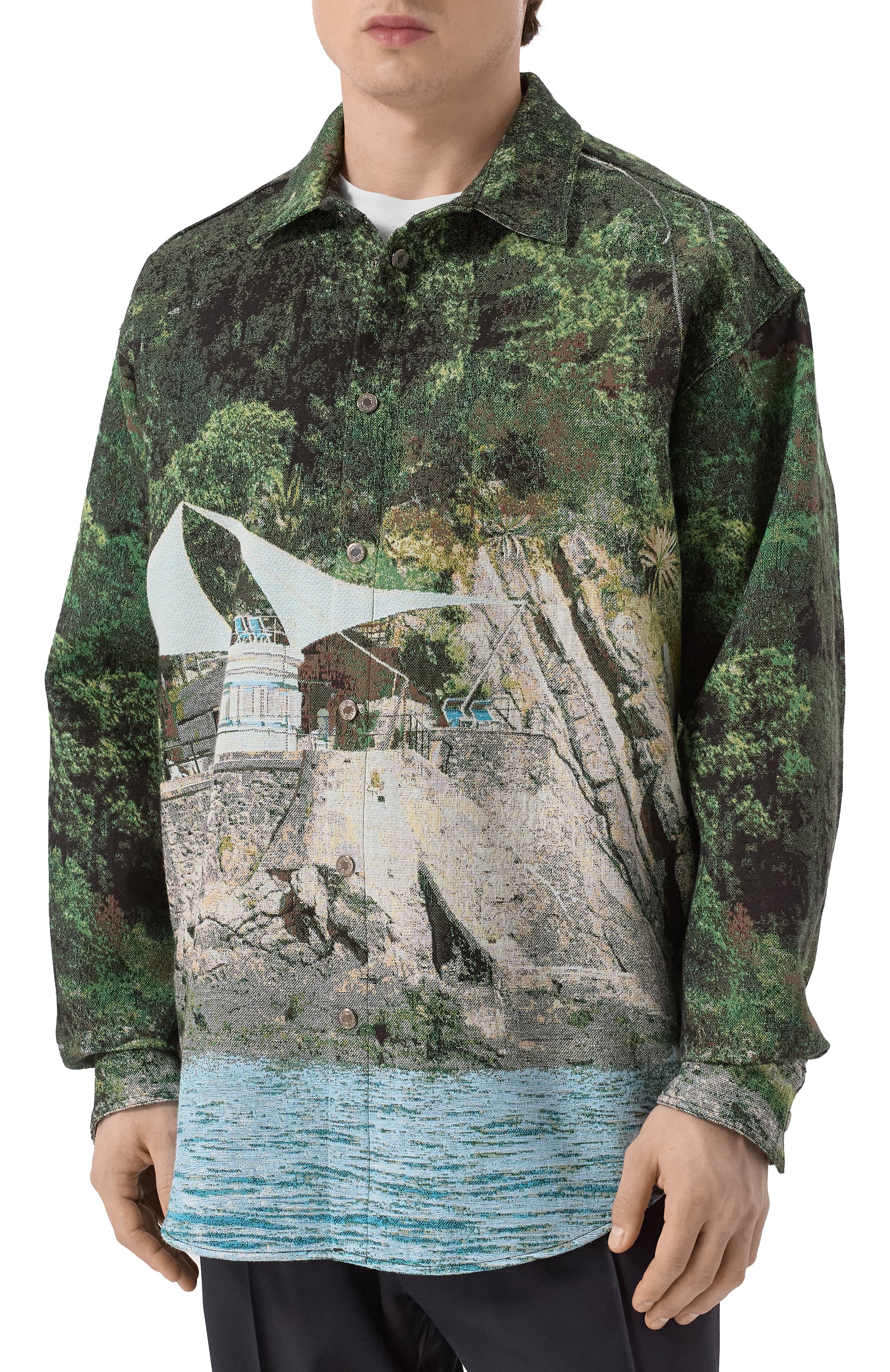 Куртка-рубашка MSGM, арт. 3840ME18/257055, фото 3