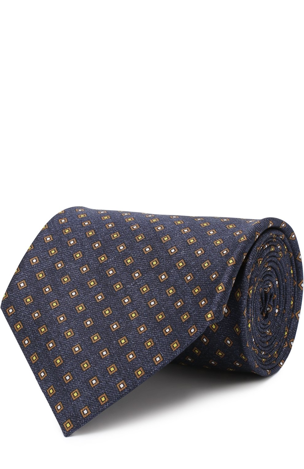 Шелковый галстук с узором BRIONI, арт. 063I00/P7489, фото 1