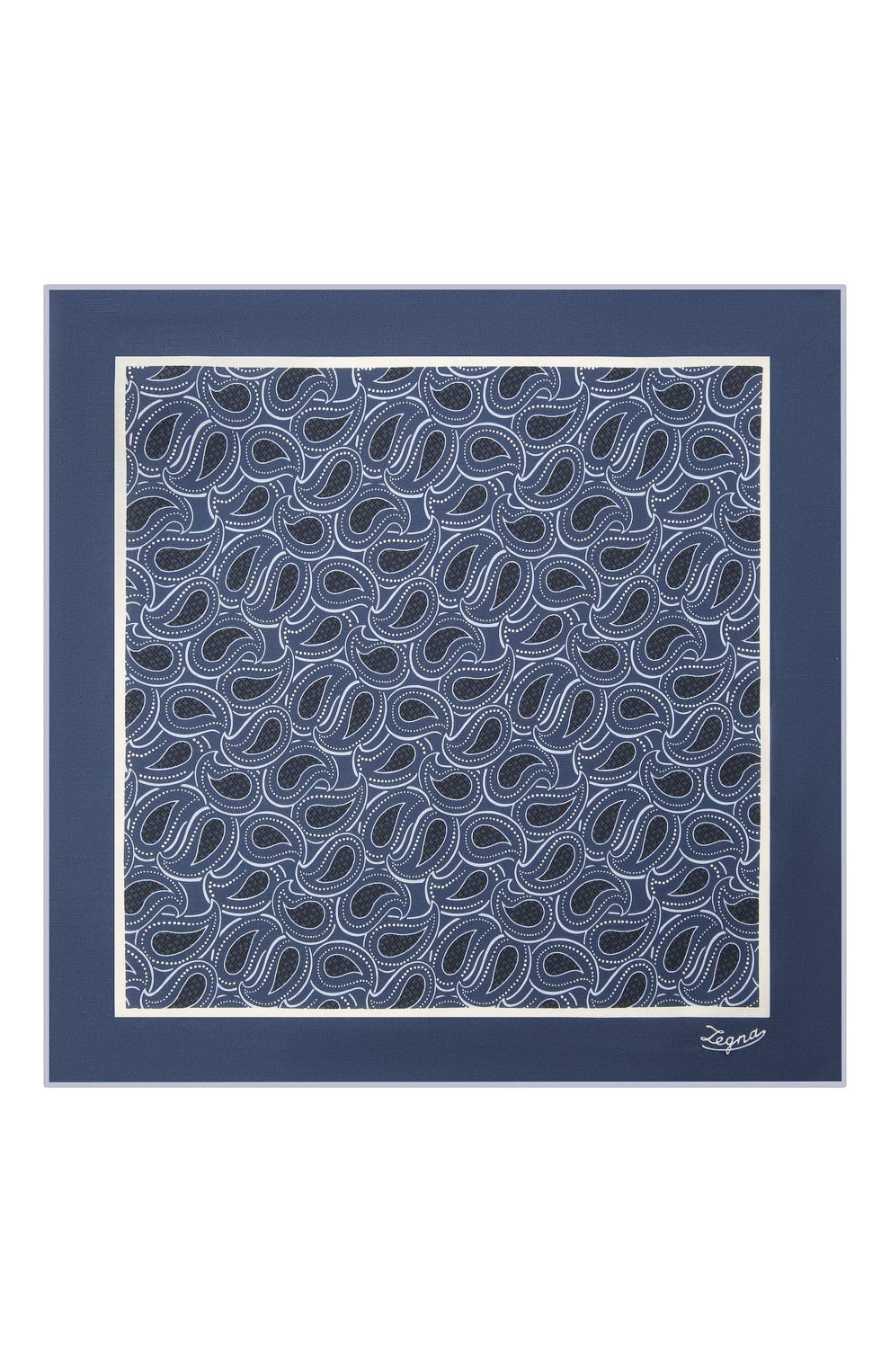 Платок из хлопка и шелка ZEGNA, арт. Z9J22/38B, фото 3