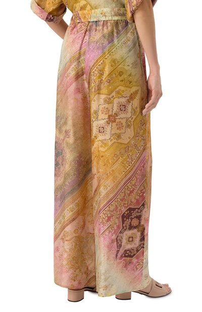 Шелковые брюки ZIMMERMANN, арт. 0679PRS253, фото 4