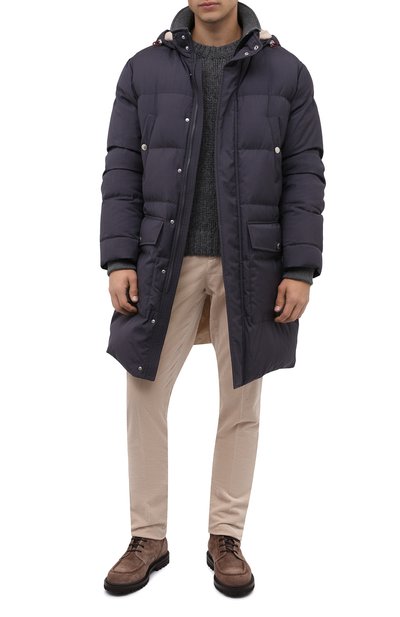 Замшевые ботинки BRUNELLO CUCINELLI, арт. MZUNETG828, фото 2