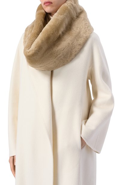 Меховой шарф-снуд из овчины TOTEME, арт. 254-WSC0123-LE0165, фото 2