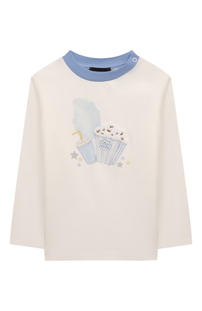 Хлопковый лонгслив MONNALISA, арт. 28D603