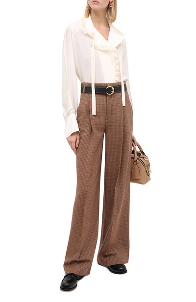 Шелковая блузка CHLOÉ, арт. CHC20AHT20317, фото 2