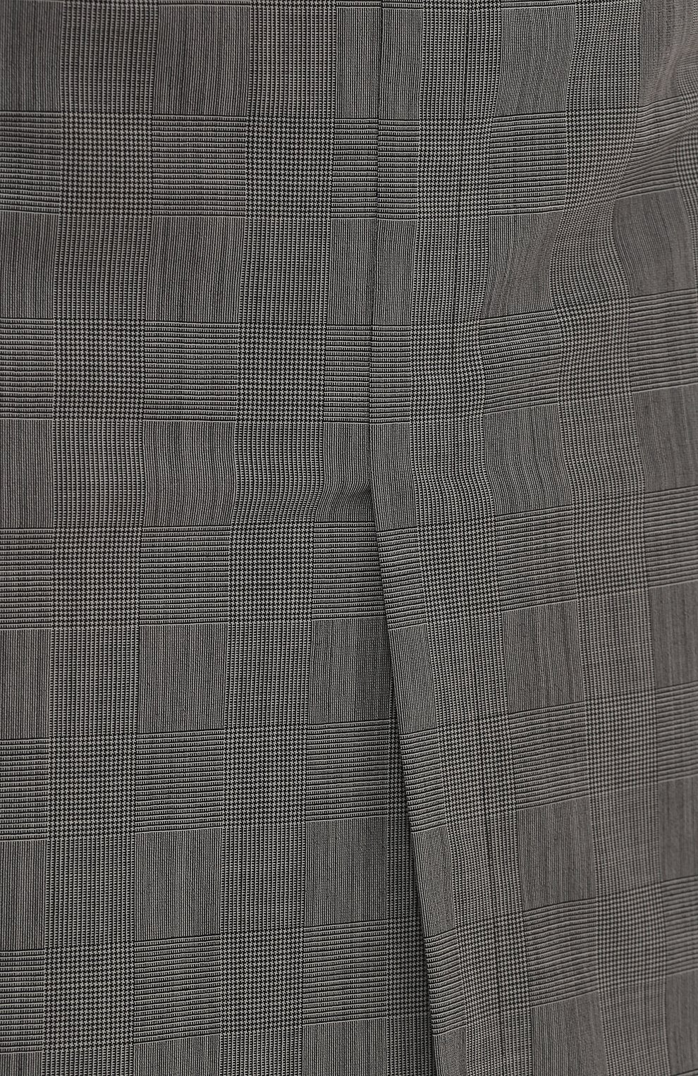 Шерстяные шорты VETEMENTS серого цвета по цене 89950 руб., арт. SS20SK223 1201/W/GREY CHECK, фото 5 Шерстяные шорты VETEMENTS, арт. SS20SK223 1201/W/GREY CHECK, фото 5