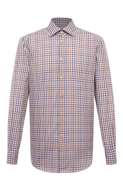 Мужская хлопковая рубашка KITON, арт. UCIH08879