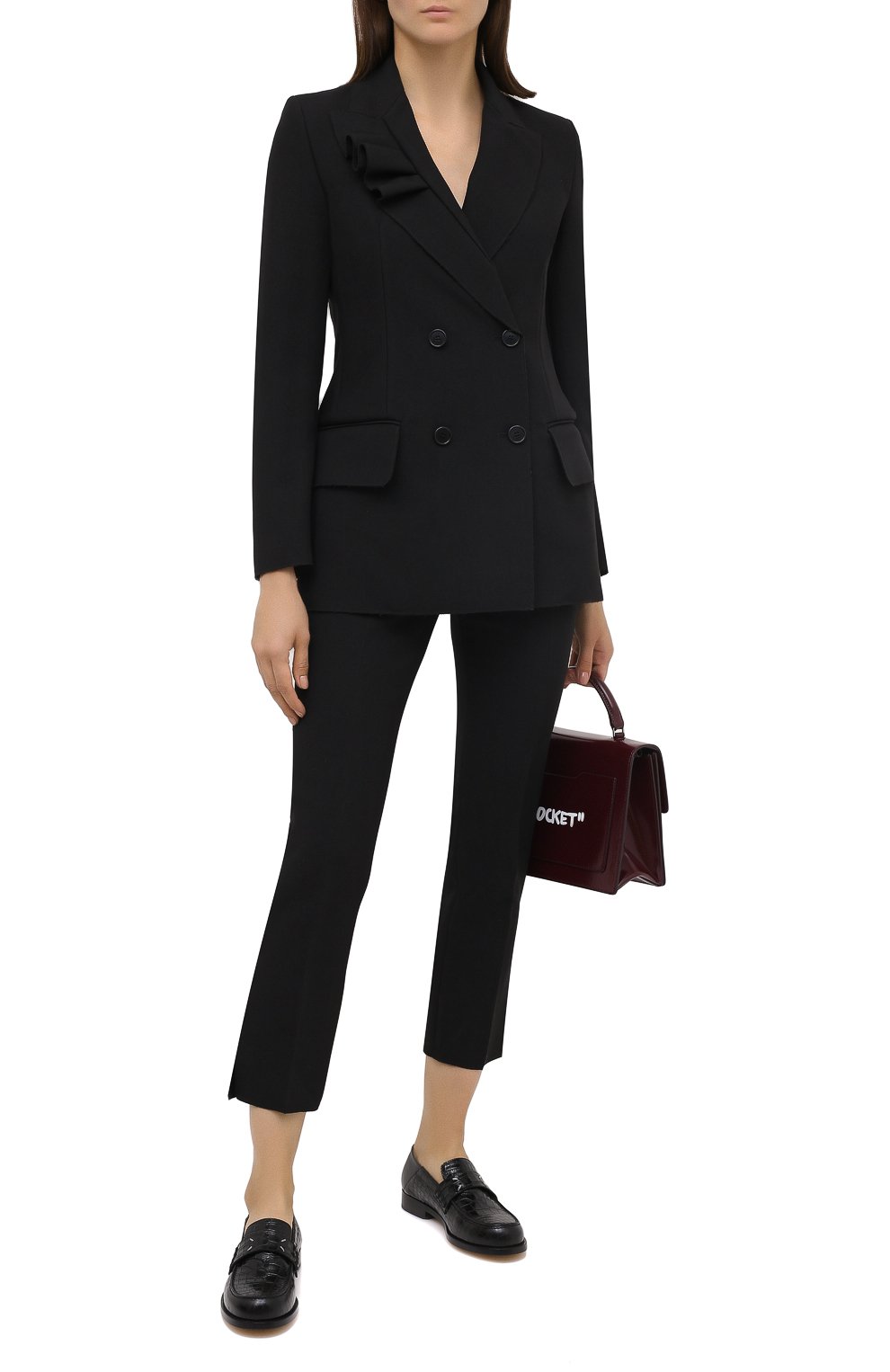 Двубортный жакет MSGM, арт. 2941MDG01 207651, фото 2