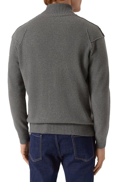 Шерстяной кардиган C.P. COMPANY, арт. 19CMKN708A110149A, фото 4