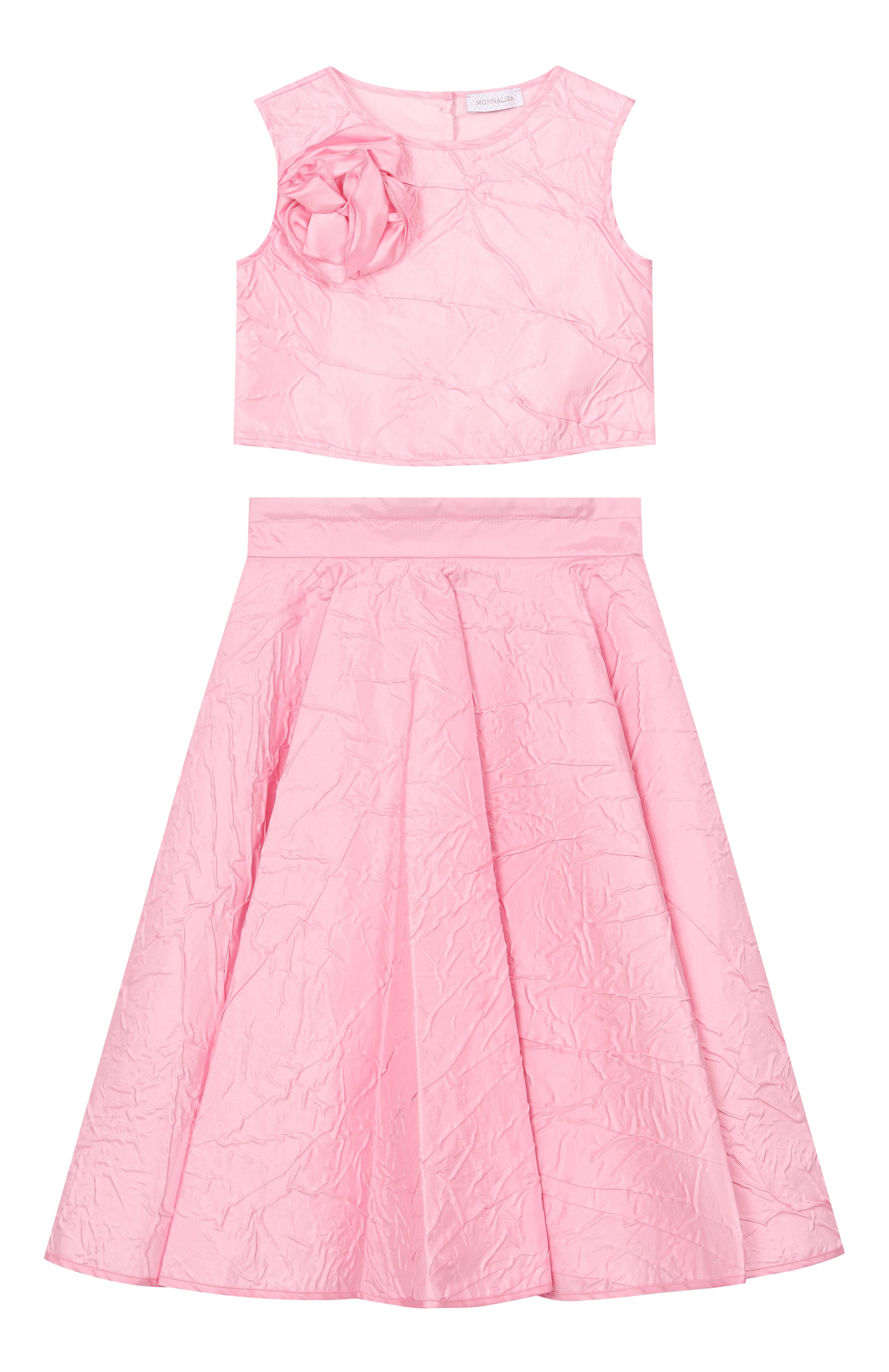 Комплект из топа и юбки MONNALISA, арт. 71G501, фото 1