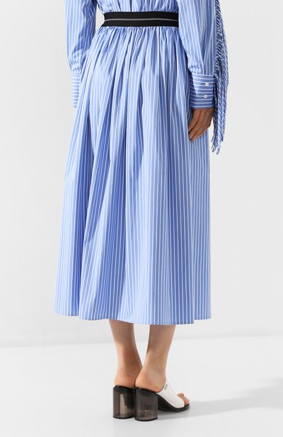 Хлопковая юбка MSGM, арт. 2842MDD112 207310, фото 4