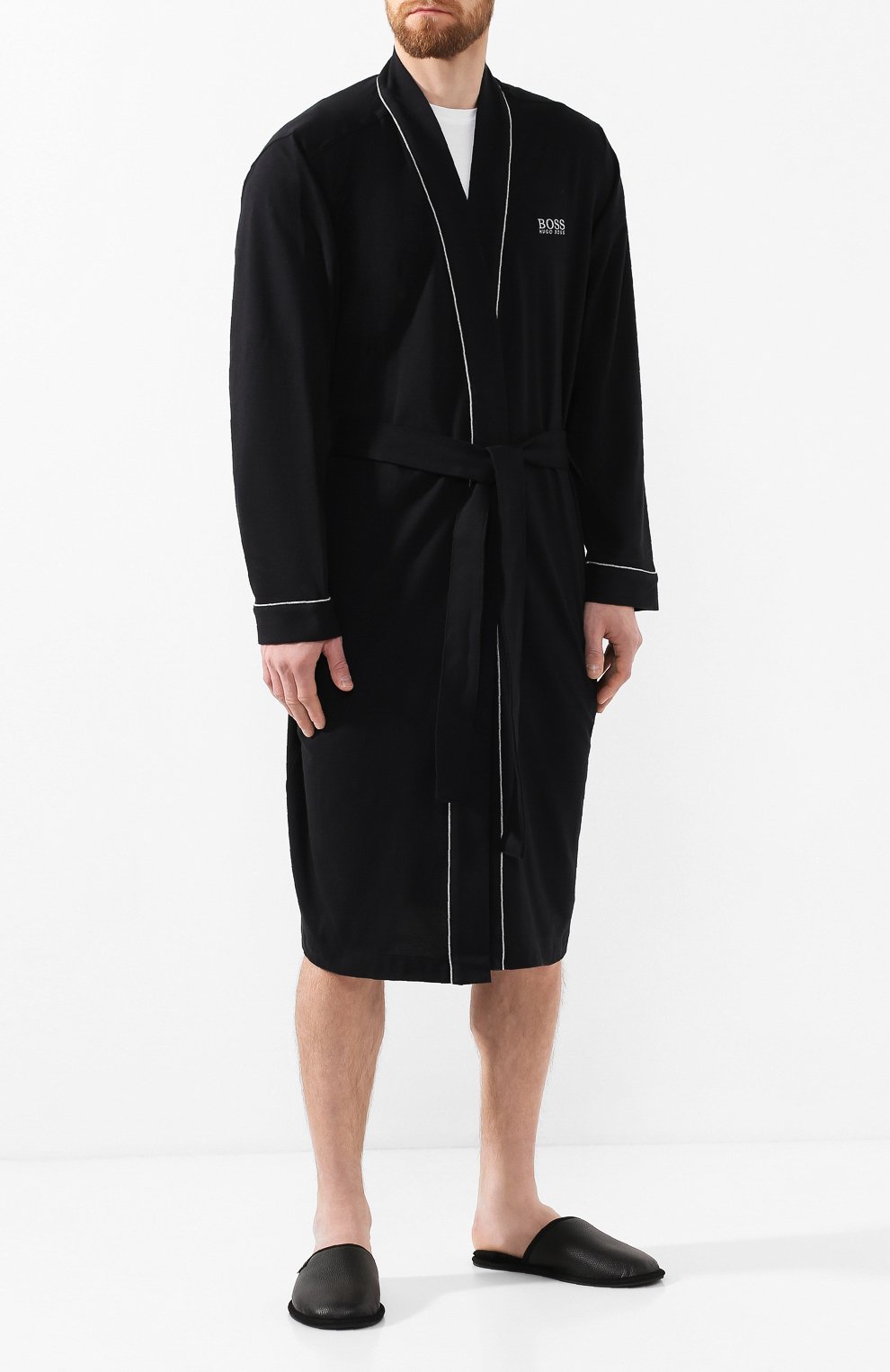 Кожаные домашние туфли BOSS, арт. 50423209, фото 2