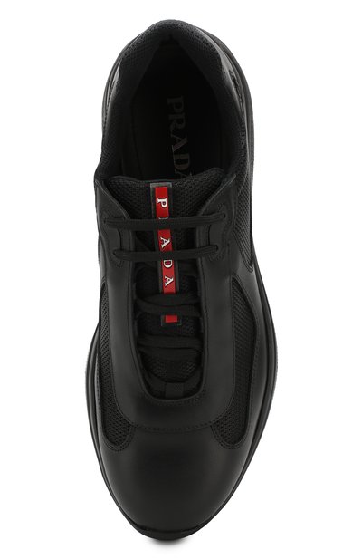 Комбинированные кроссовки prada linea rossa PRADA, арт. 4E3337-6GW-F0002, фото 5